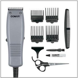 Simple Cut, Hair Clippers for Men, 10-piece Home Hair Cutting Kit